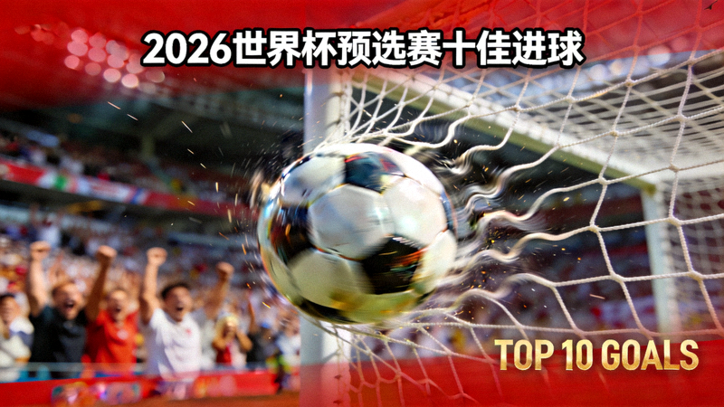 2026年世界杯预选赛十佳进球集锦视频缩略图，足球飞入网窝瞬间